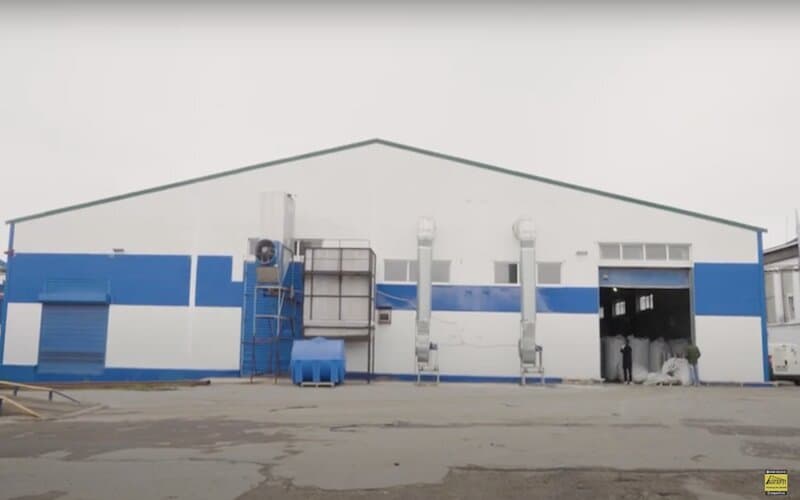 Надежный склад из ЛСТК и сэндвич панелей